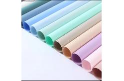 China Flower Packaging Solution Waterproof Paper Sheet with Solid Plastic Cellophane Wrapping supplier