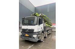 China Hydraulic Machining Process 62m Benz Chassis Concrete Pump for Benefit supplier