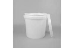 China FDA Approval Clear Plastic Paint Pails Clear Food Buckets 1 Litre supplier