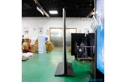 China Double Side Floor Standing Digital Signage LCD Advertising Display Screen supplier