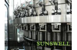 China Automatic 3in1 Balanced Water Filling Machine for Carbonated Drink PET Bottle supplier