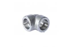 China SS 304 Socket Weld Pipe Fitting / 90 Degree Socket Elbow For Construction supplier
