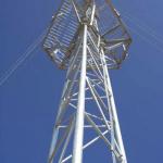50m Q235 Steel GSM Self Supporting Radio Tower For Park for sale