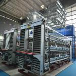 Q235 Bridge Steel Poultry Egg Collection System ISO9001 SONCAP Listed for sale