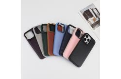 China Embossed Or Printed Logo PU Leather Case For IPhone And Samsung supplier