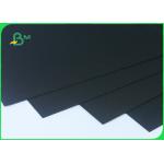Double Black Thickness Customized Black Board 100% Recycled Pulp For Packing In Sheet for sale
