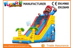 China Excting Inflatable Dry Slide , Combo Game Inflatable Pirate Slide supplier
