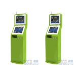 17 Inch Handicapped Check In Kiosk With Hydraumatic Elevator Metal Keyboard