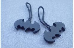 China Soft Material Rubber Zipper Puller For Handbags Backpacks supplier