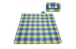 China Waterproof Acrylic Foldable 200x200cm Picnic Beach Mat supplier