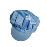 White Blue Yellow Anti Static Esd Cap Dustless Polyester Fabric Size S / M / L / Xl for sale
