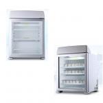 90L Ice Cream Commercial Glass Door Freezer Static Cooling for sale