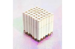 China Round Clear Lip Gloss Tubes Box Custom Label Empty Cosmetic Tube Packaging supplier
