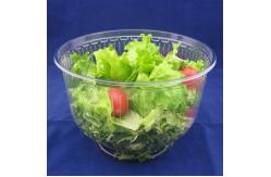 China OEM Customized Shape Disposable Plastic Salad Bowl With Lids supplier