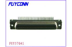 China 64 Pin Centronic PCB Right Angel Female connector Certificated UL supplier