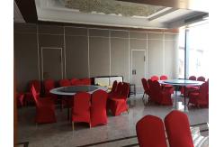 China Modern Hotel Movable Wall Acoustic Partition Wall Aluminium Sliding Track supplier