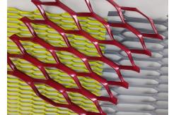 China Customized Powder Coating Aluminum Expanded Metal Mesh Ceiling Wall Facaded supplier