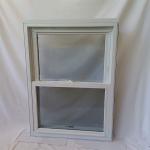 ISO9001 Glazed Tilt UPVC Double Hung Window Customized for sale