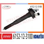 6152-12-3100 KOMATSU Diesel Engine Fuel Injector 6152-12-3100 6152-12-3110 6D125 Engine SA6D125E-2 PC400-6 WA470-3 for sale