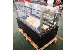 China High-end Marble Base Commercial 1.2/1.5/1.8m Refrigerated Cake Showcase supplier
