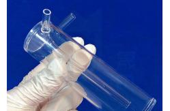 China Transparent Quartz Glass Reactor For Chemical Test Separator supplier