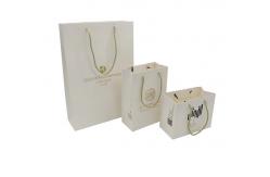 China Luxury Custom Size Customer Craft Gift Paper Shopping Bags supplier