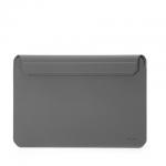 PU Leather Laptop Bag Sleeves Water Resistant With Stand 12'' 13.3'' for sale