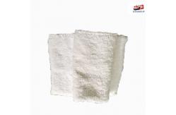 China Non Speckled Lint Free Square Cotton White Towel Rags For Ship Cleaning supplier