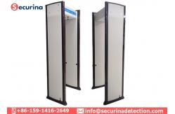 China Multi - Zones Detecting Walk Through Security Detector Weapon Searching 15 Watt supplier