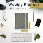 100GSM Ivory Paper Student Weekly Planner 2023 2023 Vertical Layout