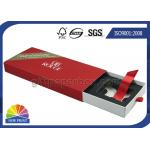 Cosmetics Packaging Paper Sleeve Box / Paper Slide Box SGS FSC Approvals for sale