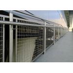 30%-60% Open area Architectural Metal Mesh 0.5mm-4.0mm Wire Mesh Stair Railing for sale