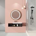 Rapid Heating Bathroom Mirror With Lights Anti Fog Prevent Rust Mirror With Led Lights for sale