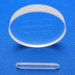 Flat 80-50 Surface Quartz Glass Plate Polished Window With Clear Aperture ≥90% for sale