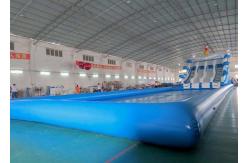 China Huge Inflatable Water Parks With Swimming Pool /  Kids Water Slide supplier