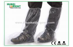 China Factory Transparent PE Plastic Boot Cover Disposable Lightweight Waterproof supplier