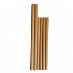 Natural Bamboo Straws Eco Alternative to Plastic Straws for Beverage Drinking