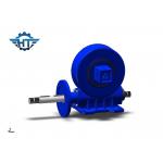 Vertical Single Worm Slew Drive Gearbox With 230VAC Gear Motor For Solar Tracking System for sale