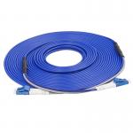 2 Core LC SC FC ST 30m Armored Fiber Optic Cable 1310nm Single Mode for sale