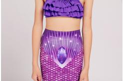 China 3D Printing Swimmable Mermaid Tails For Kids / Adults Spandex Polyester Material supplier