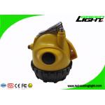 25000lux LED Mining Light 10.4Ah Cap Lamp For Harshest Environments Mining