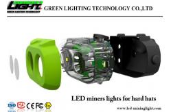 China Rechargeable Led Mining Headlamp OLED Display Screen Hard PC Material Anti Explosion supplier