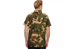 China Camouflage Button Army Military Uniforms / Short Sleeve Camo Print Shirt supplier