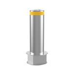 Cylinder Removable Brushed Automatic Rising Bollards 304 Stainless Steel for sale