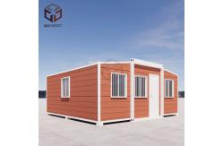 China Fireproof Adjustable Expandable Dwelling Folding Prefabricated Cabin with Custom Terrace supplier