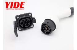 China Interlock EV Charging Plug 2000V 7 PIN Male Leakage Protection supplier