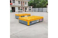 China Industrial 10T Material Transfer Cart Flexible Wireless Remote Control supplier