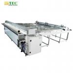 China Automatically Roller Blinds Fabric Cutting Machine Two Models Cutting Crush Blade and Ultrasonic Cutting for sale