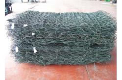 China PVC coated Retaining Wall 2x1x1 Gabion Fencing System supplier
