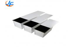 China RK Bakeware China Foodservice NSF 300g Pullman Bread Aluminum Loaf Pans Telfon Nonstick supplier